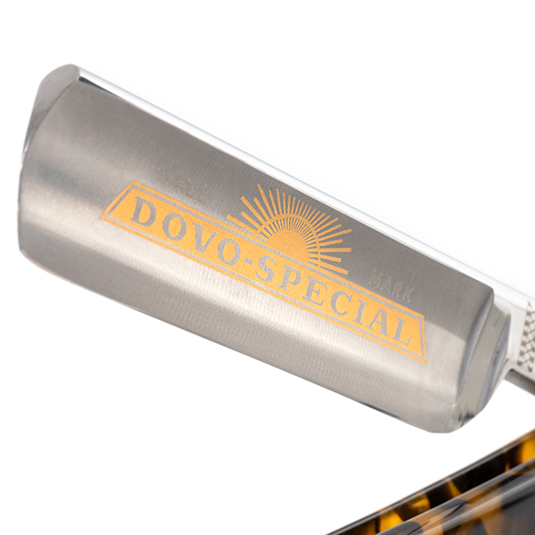 Rasoirs droits 5/8" carbon | Bouclier acrylique spécial