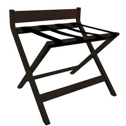 Porte-bagages Dossier protecteur bois de hêtre teinté noir