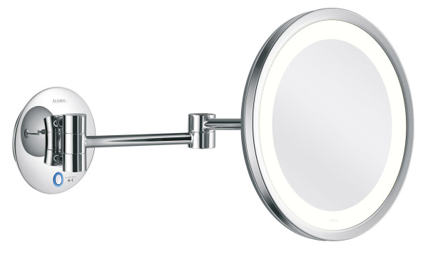 Miroir LED Saturn T3 pour montage mural avec connexion directe et double bras pivotant (020744)