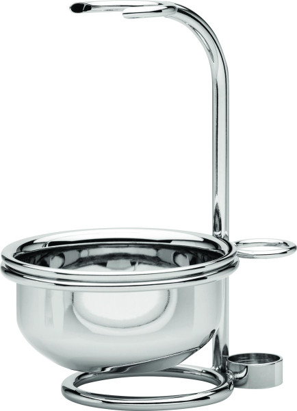Erbe support pour set de rasage avec porte-savon brillant, série "Premium Design MILANO"