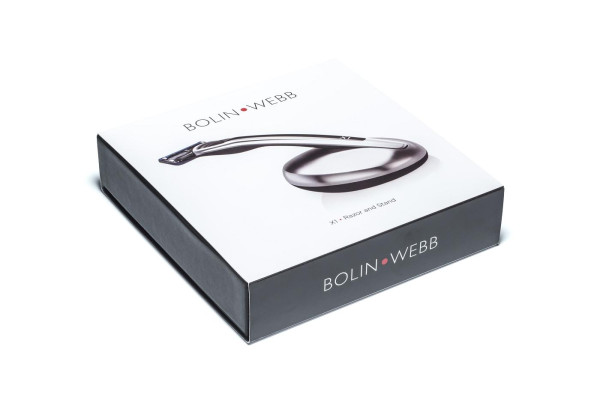 X1 Argent Black Gift Set | Rasoir et étui