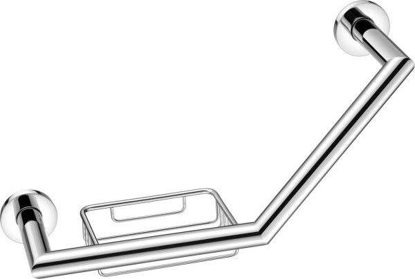 Aliseo TECNO Barre d'appui de sécurité avec corbeille de savon