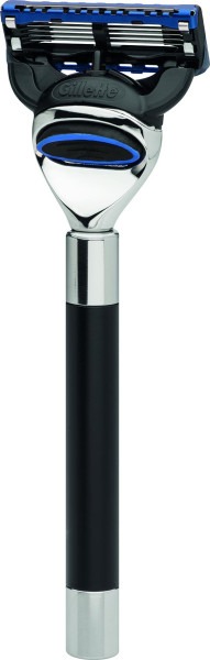 Rasoir | Gillette® Fusion™| aluminium noir série "Premium Design Berlin"