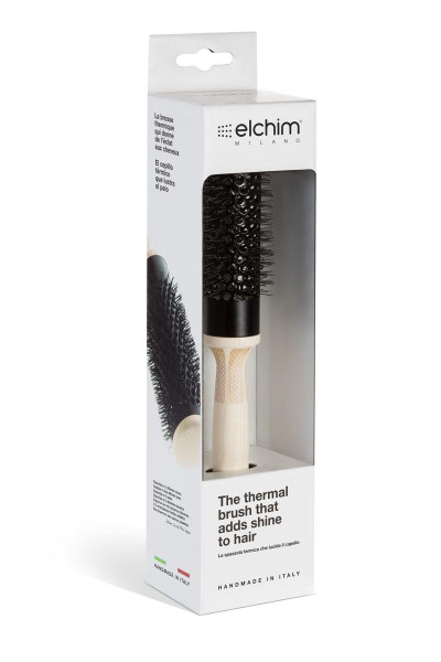 Elchim Wooden Thermal Brush 30 mm - Brosse à cheveux - Brosse ronde