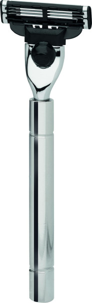 Rasoir | Gillette® Mach3® | acier inoxydable brillant | "Erbe Premium Design Berlin"