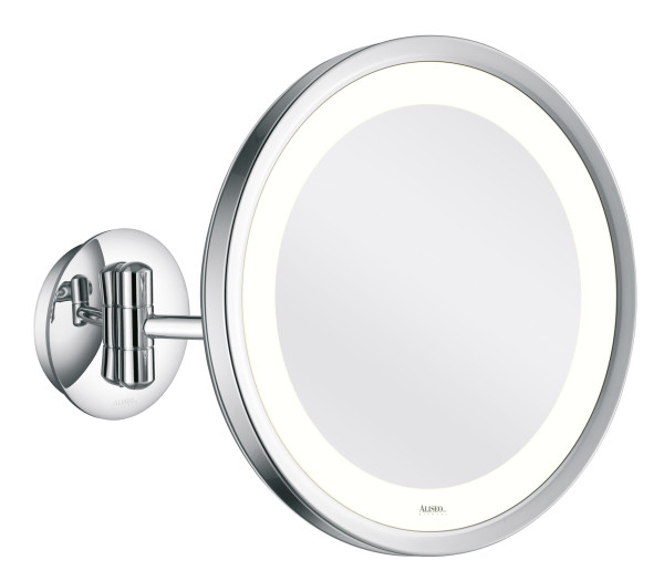 Cosmetic Mirror LED Lunatec avec bras pivotant pour montage mural avec connexion directe (020600) Marchandise en retour