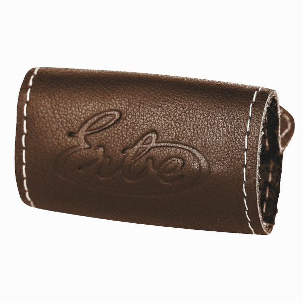 Protège-lame pour rasoir humide cuir marron