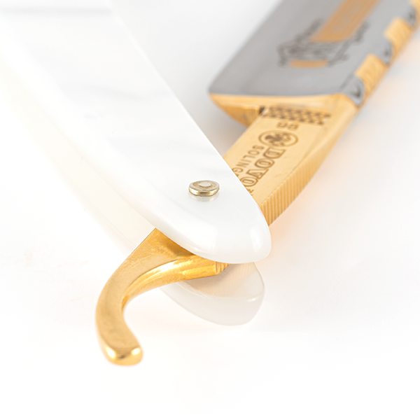 Rasoirs droits 5/8" carbon | Solingen Acrylique de Nacre