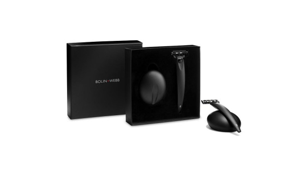 Coffret cadeau R1 mat avec rasoir humide et support de rasoir