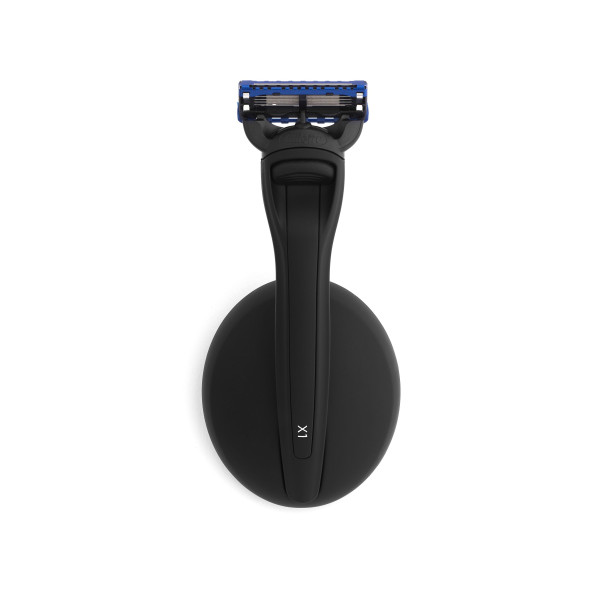 Bolin Webb X1 Matte Black | Set avec rasoir et stand