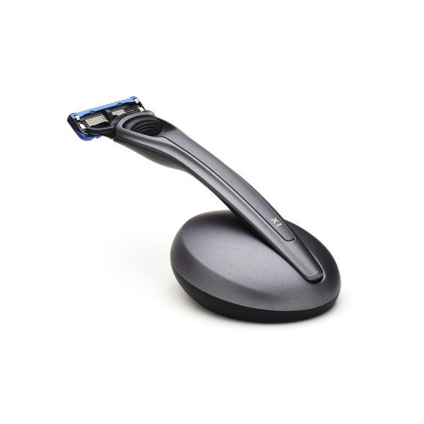 Bolin Webb X1 Matte Graphite | Set avec rasoir et stand