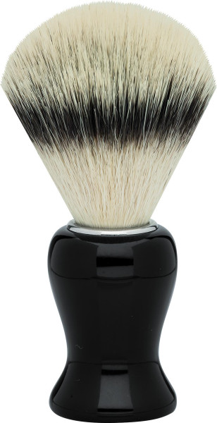 Blaireau Erbe en résine synthétique noir "Premium Design BARCELONA".