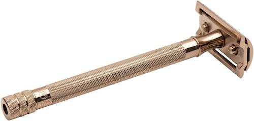 Rasoir de sûreté 24G | poignée longue | or rosé