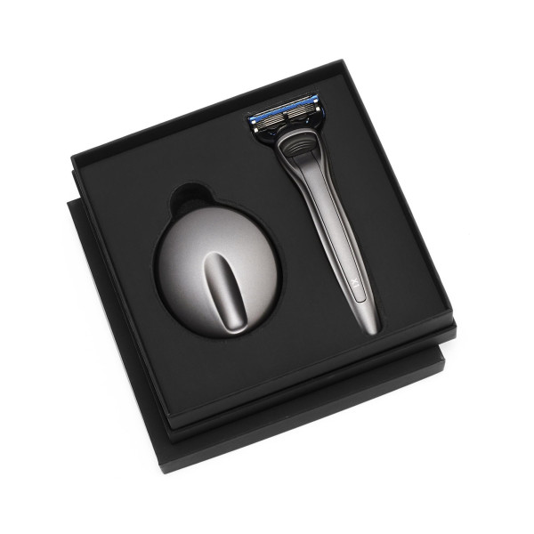 Bolin Webb X1 Matte Graphite | Set avec rasoir et stand