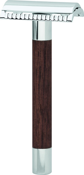 Rasoir de sûreté bois de noyer Berlin